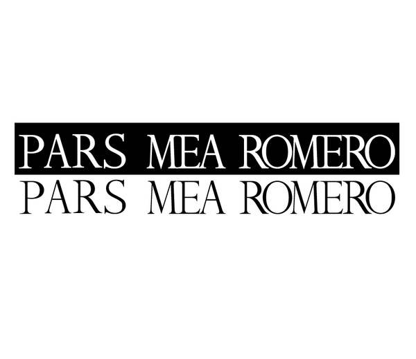 Pars Mea Romero